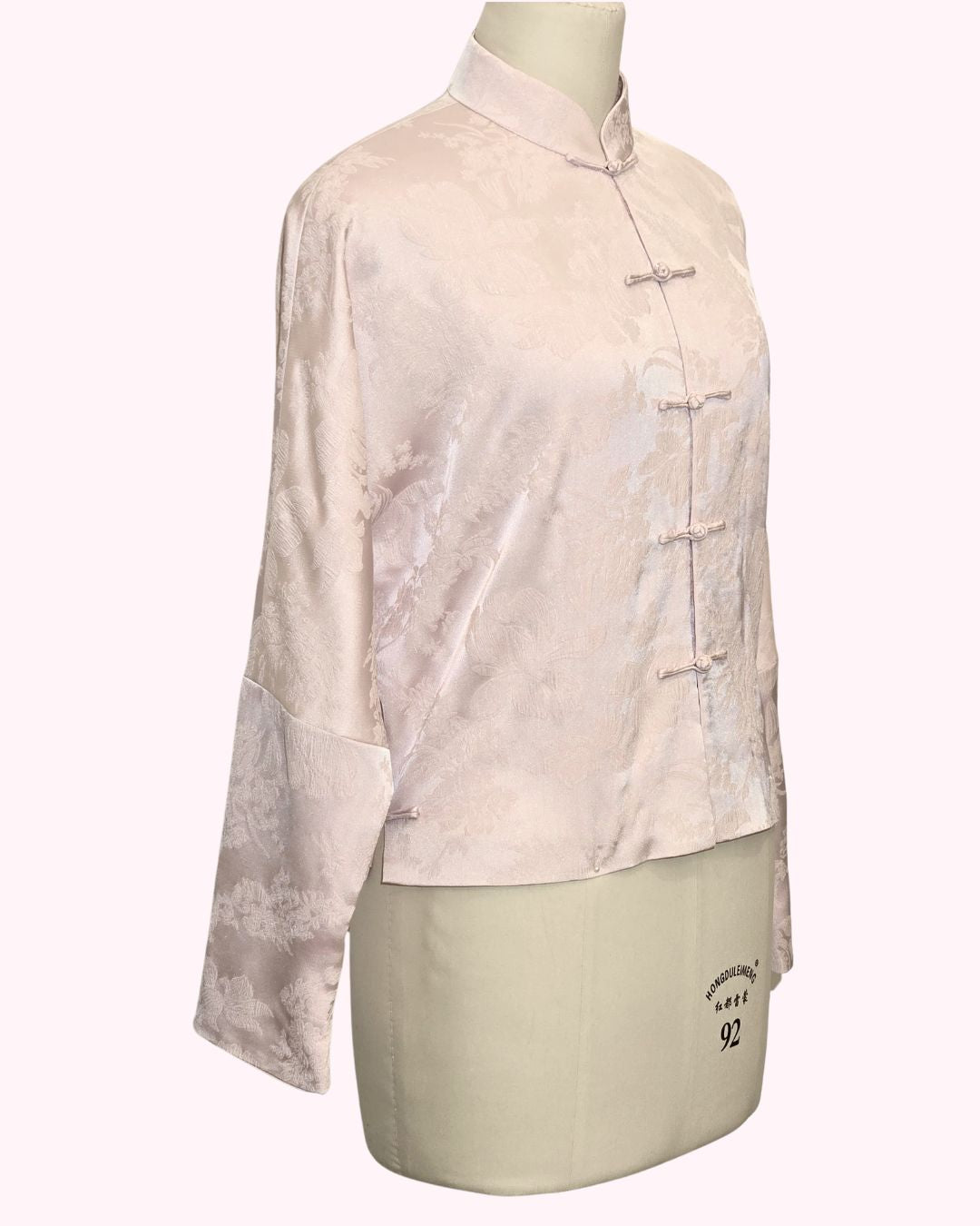 Light Pink Cheongsam Tang Jacket