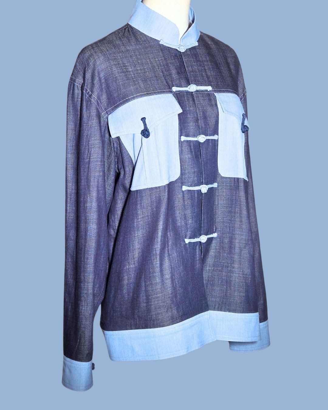 Denim Baby Blue Tang Jacket