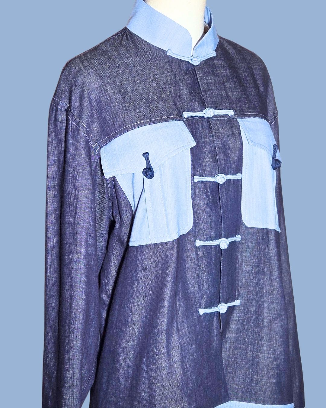 Denim Baby Blue Tang Jacket