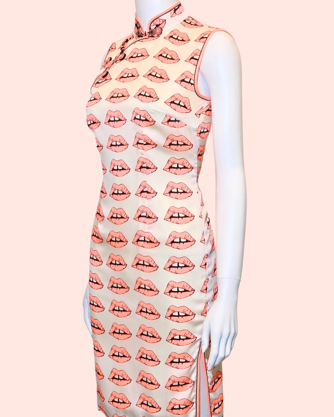 Orange Lipsticks Cheongsam