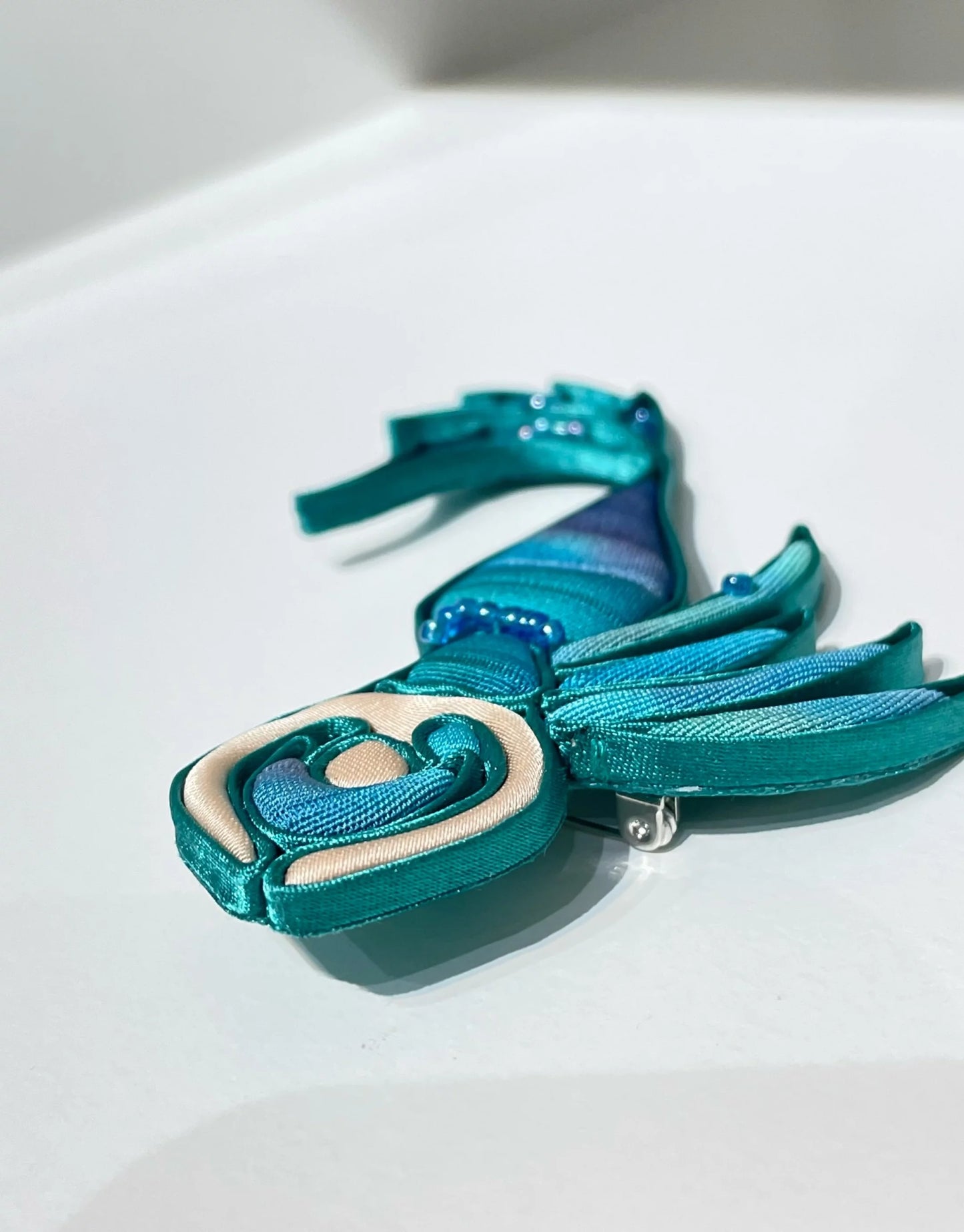 Tiffany Blue Mermaid Brooch