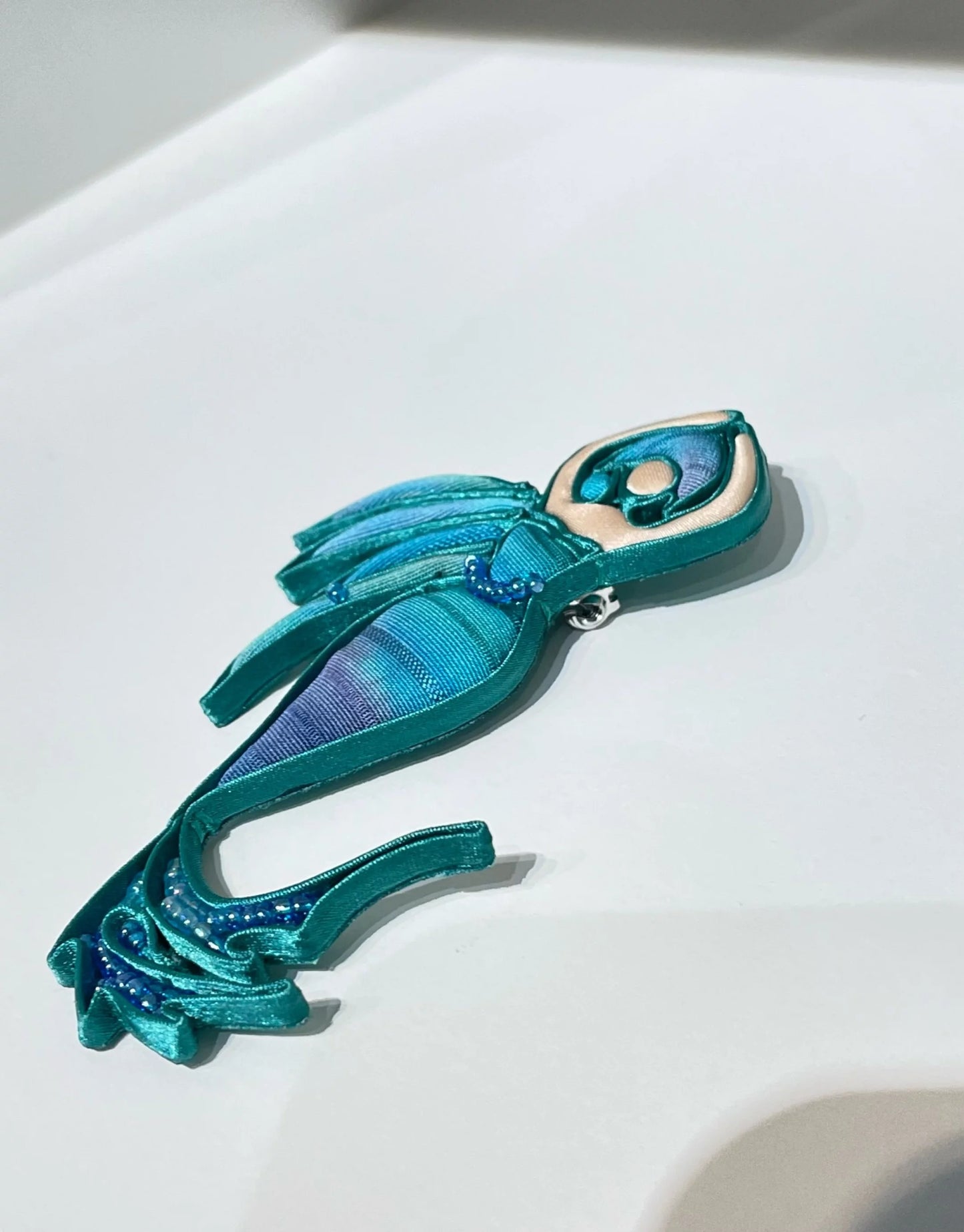 Tiffany Blue Mermaid Brooch