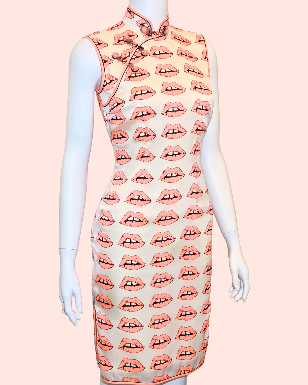 Orange Lipsticks Cheongsam