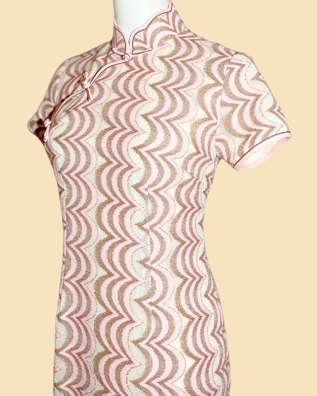 Pink Gold Cheongsam
