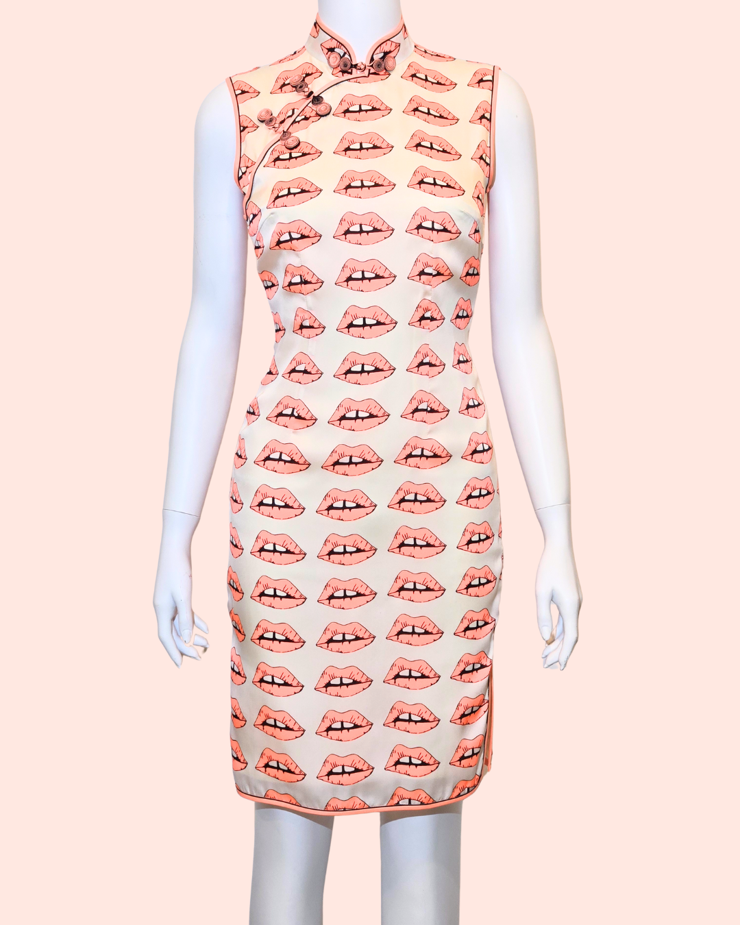 Orange Lipsticks Cheongsam