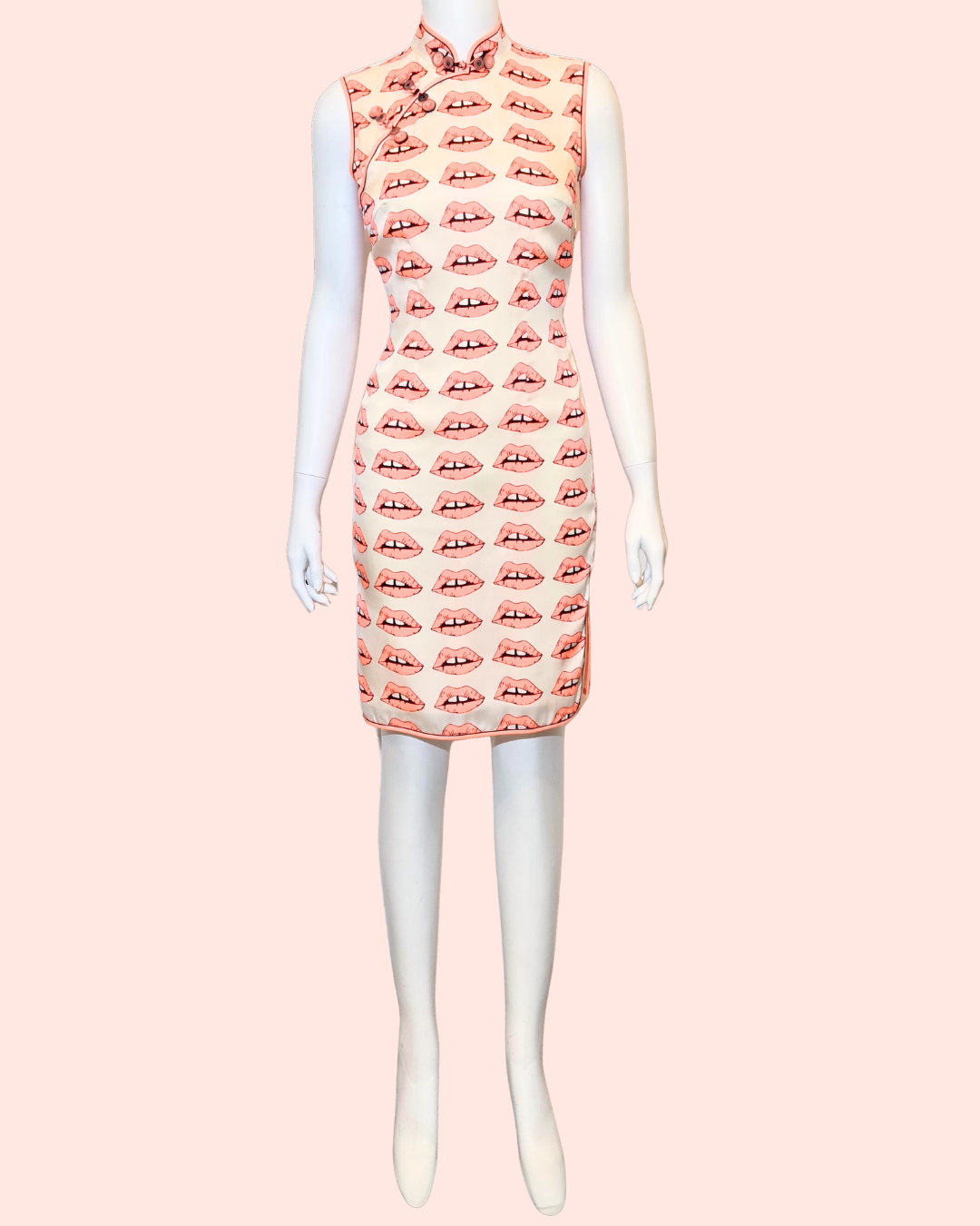 Orange Lipsticks Cheongsam