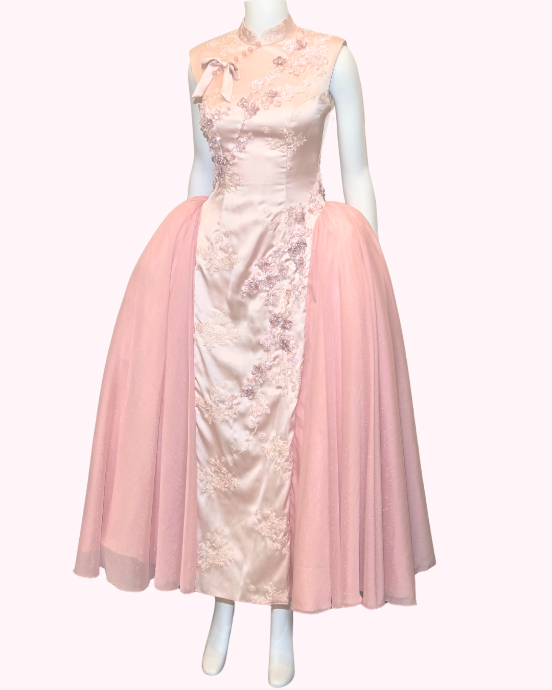 Crystal Rose Cheongsam