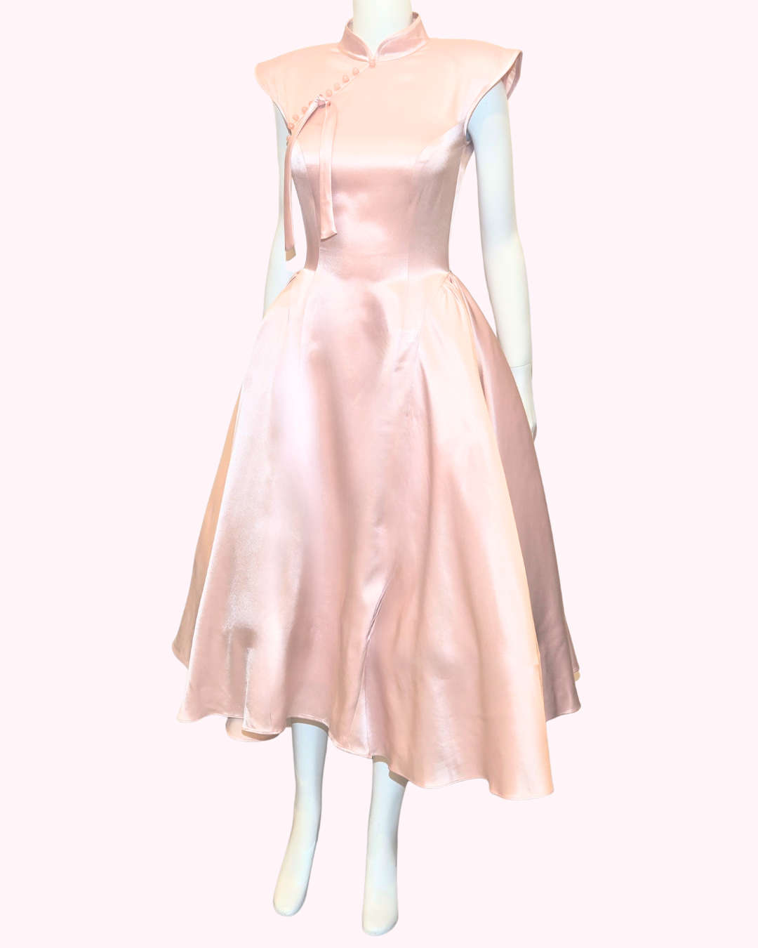 Dust Rose Panier Cheongsam