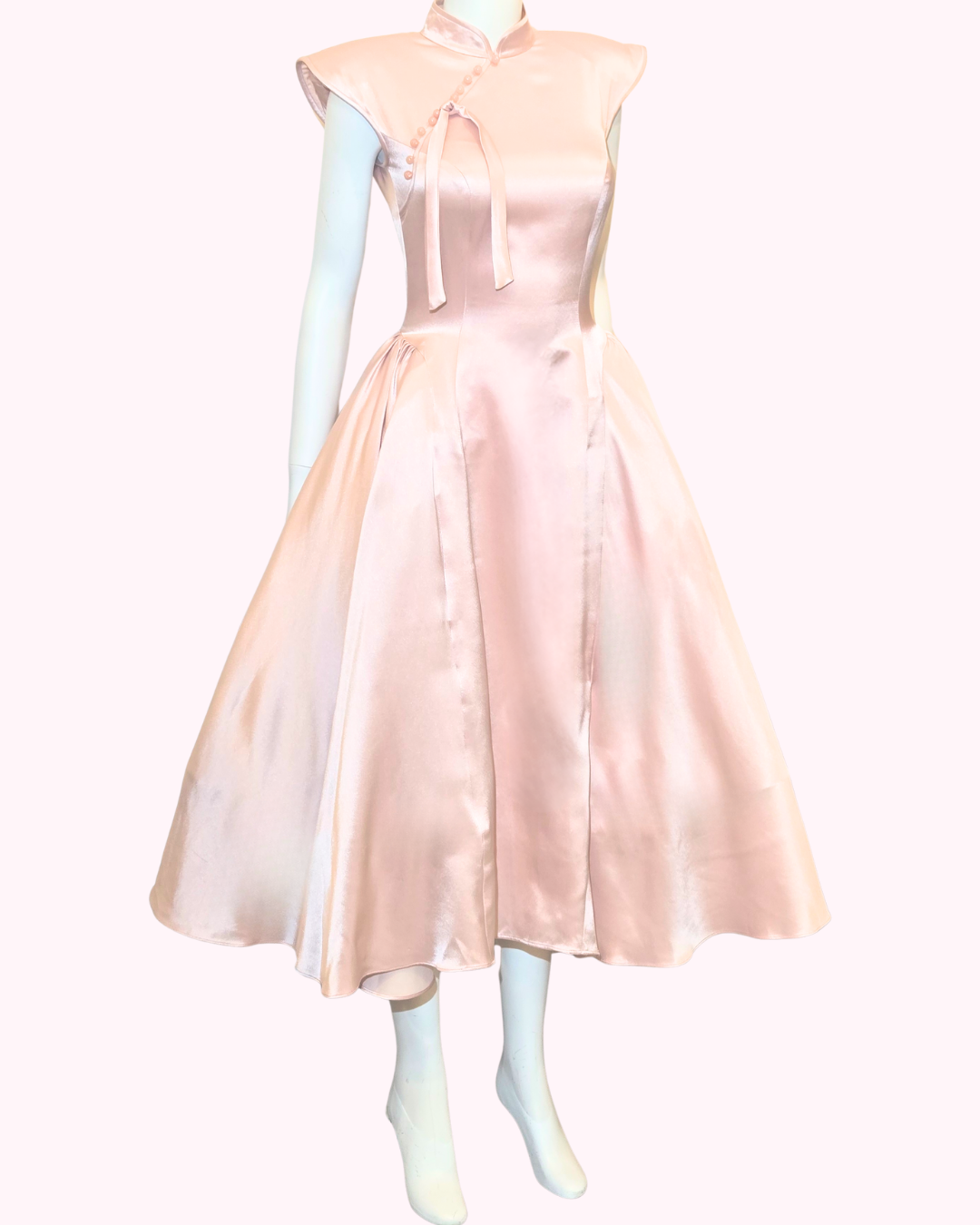 Dust Rose Panier Cheongsam