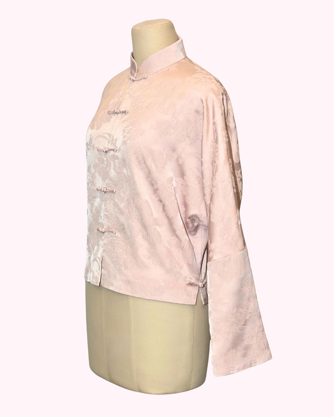 Light Pink Cheongsam Tang Jacket