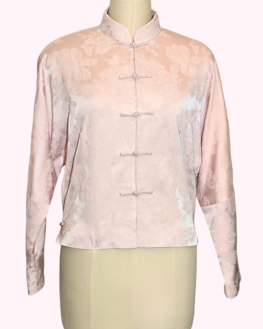 Light Pink Cheongsam Tang Jacket