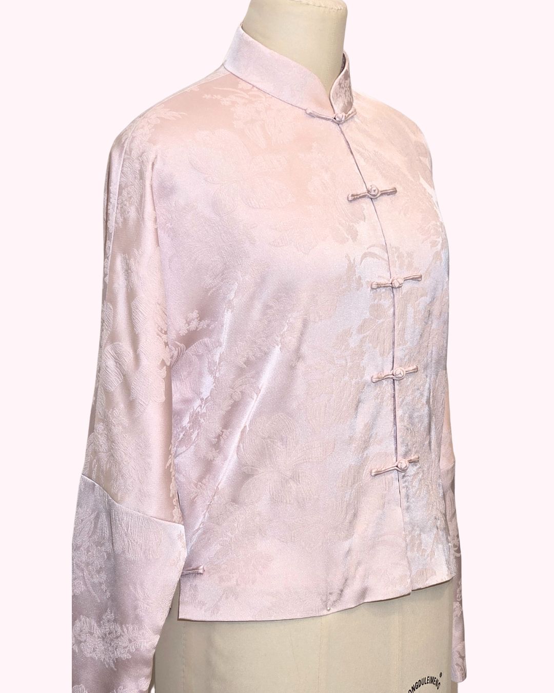 Light Pink Cheongsam Tang Jacket