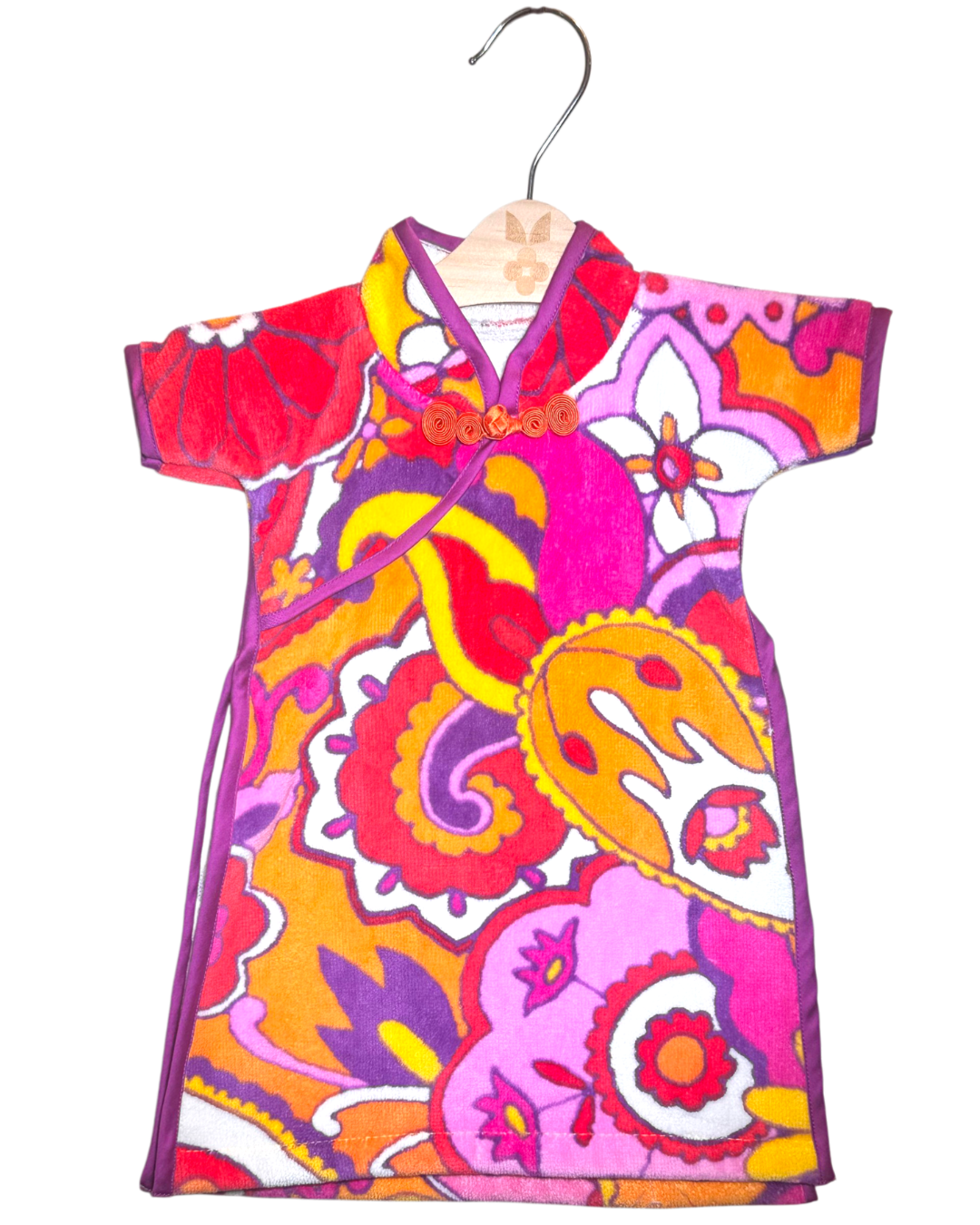 Cheongsam Towel - Vivid Kaleidoscope