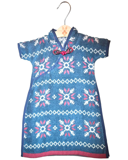 Cheongsam Towel - Winter Snowflake
