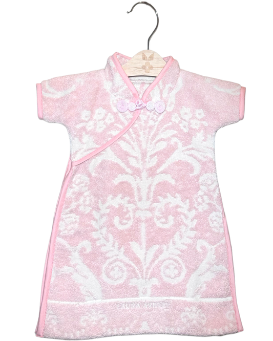 Cheongsam Towel - Soft Pink Floral