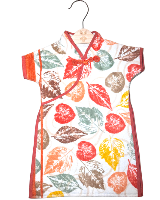 Cheongsam Towel - Autumn Leaf Abundance