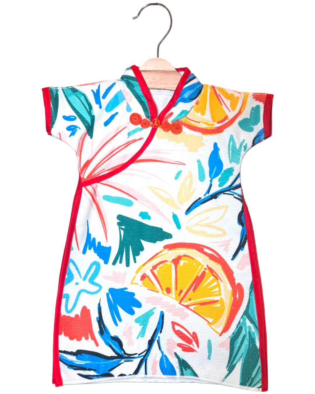 Cheongsam Towel - Citrus Sun Fortune