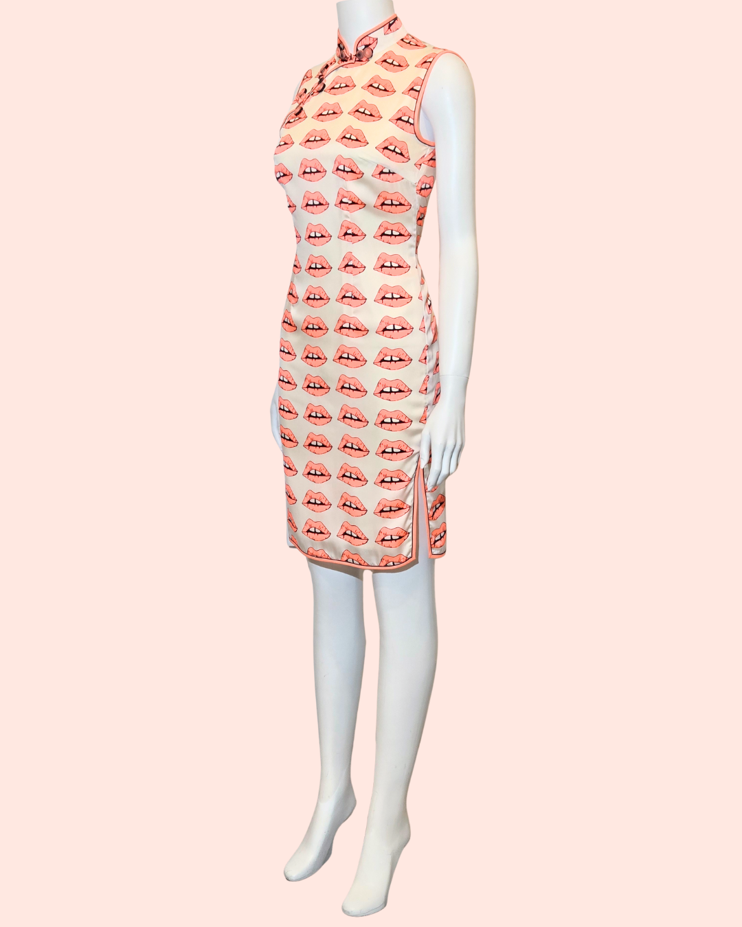 Orange Lipsticks Cheongsam