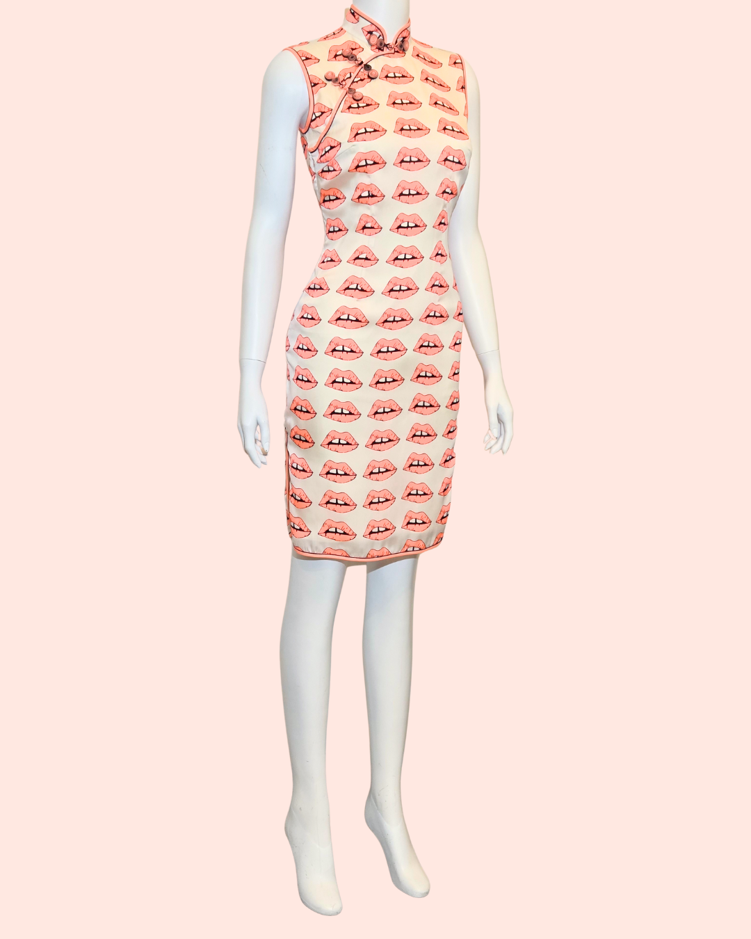 Orange Lipsticks Cheongsam