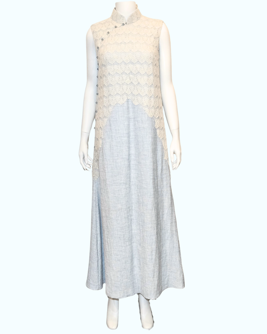 Sky Cloud Cheongsam