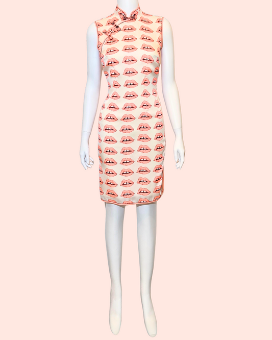 Orange Lipsticks Cheongsam
