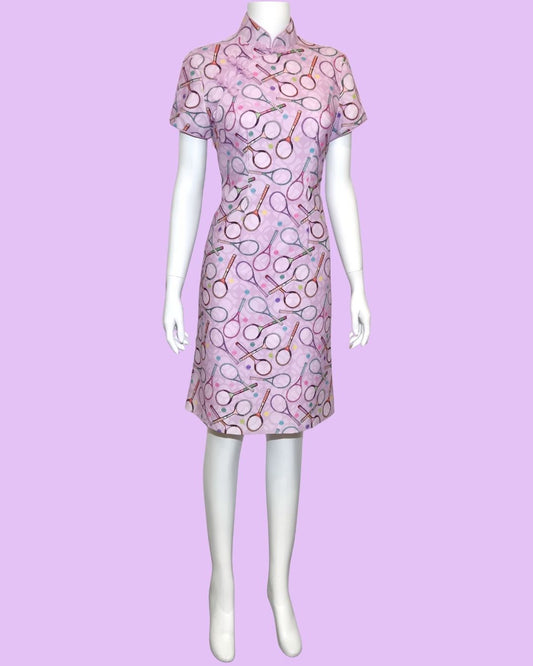 Tennis Purple Cheongsam