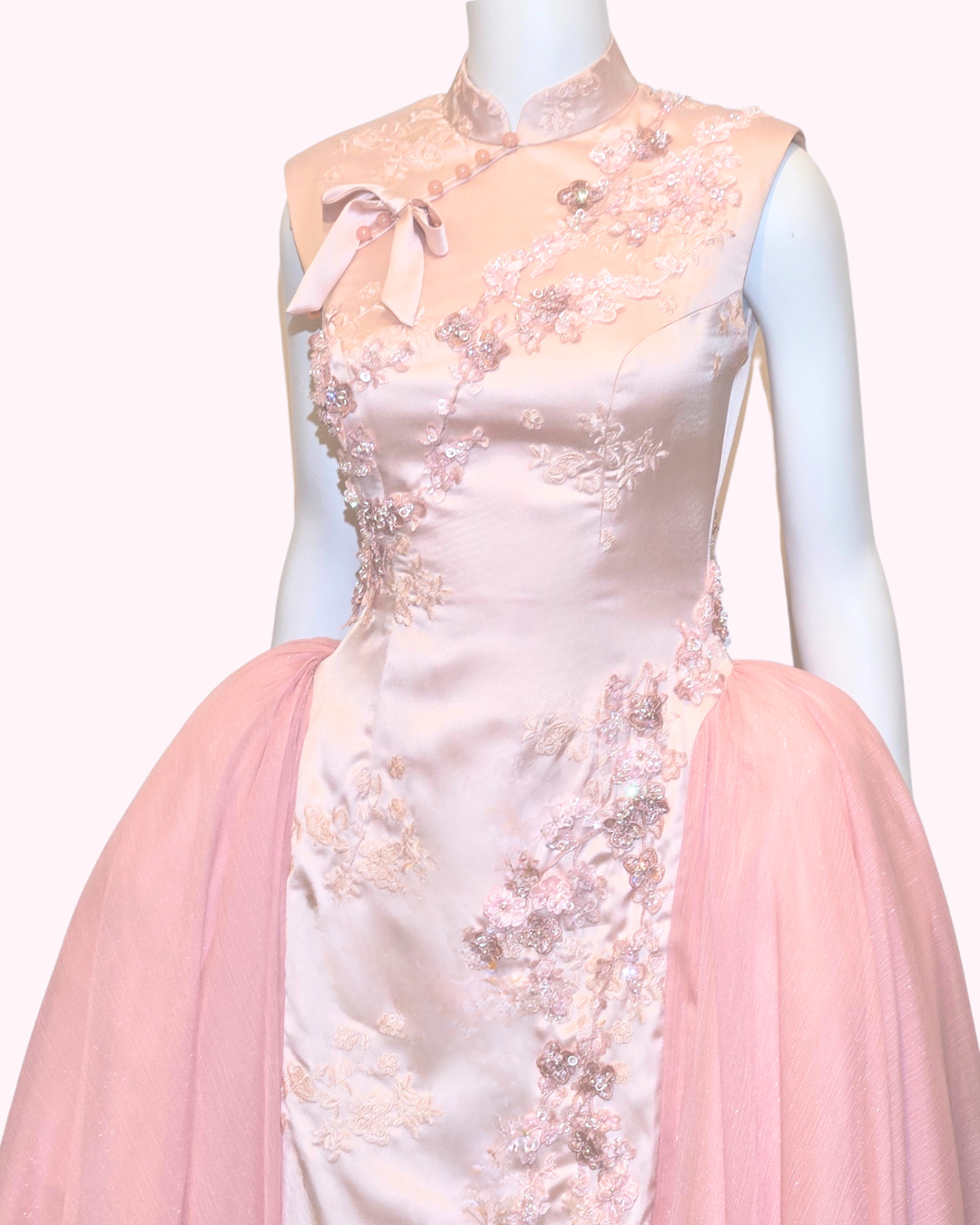 Crystal Rose Cheongsam