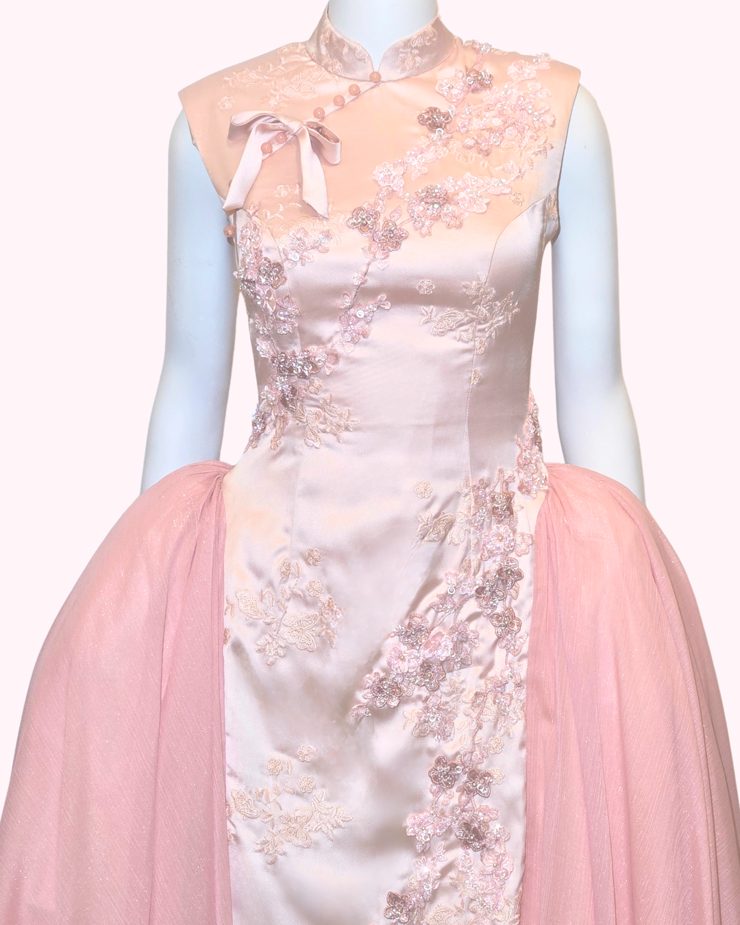 Crystal Rose Cheongsam