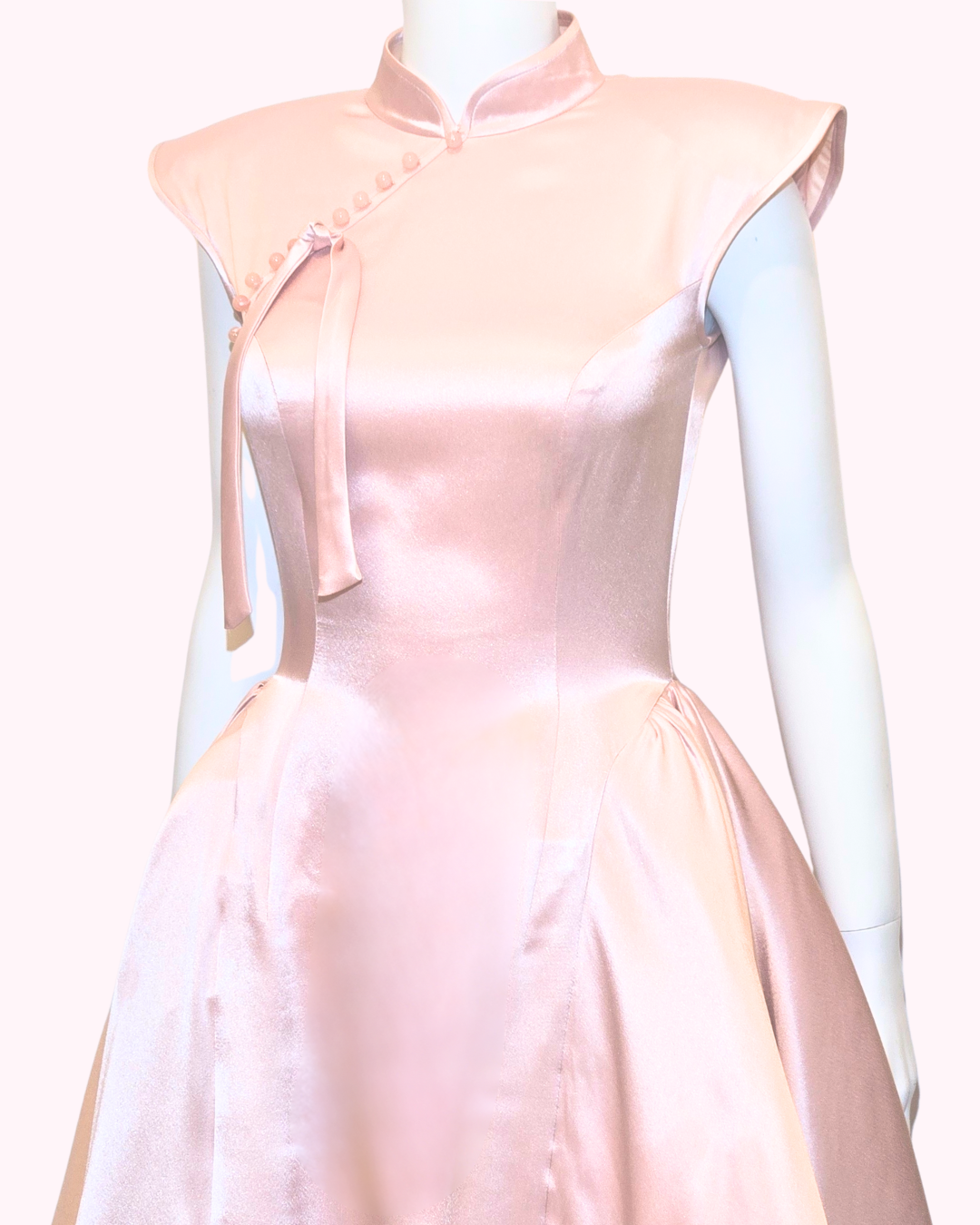 Dust Rose Panier Cheongsam