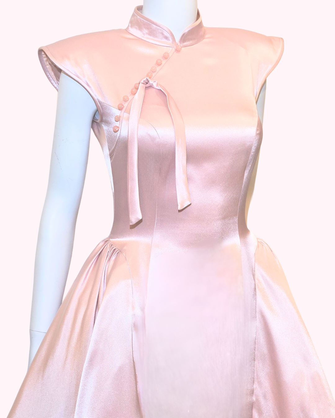 Dust Rose Panier Cheongsam