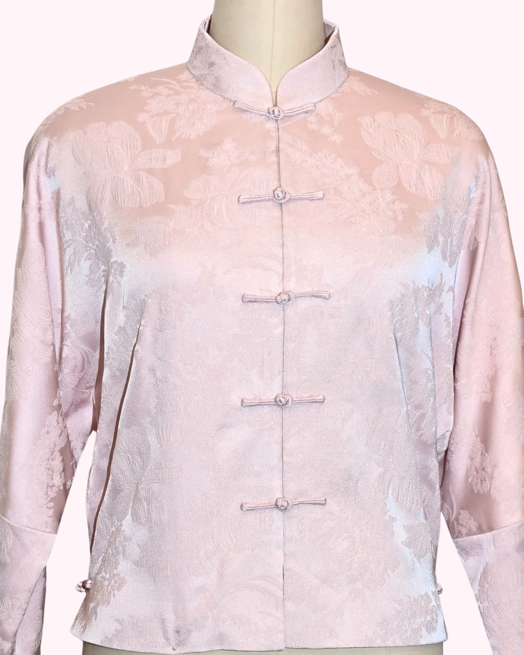 Light Pink Cheongsam Tang Jacket