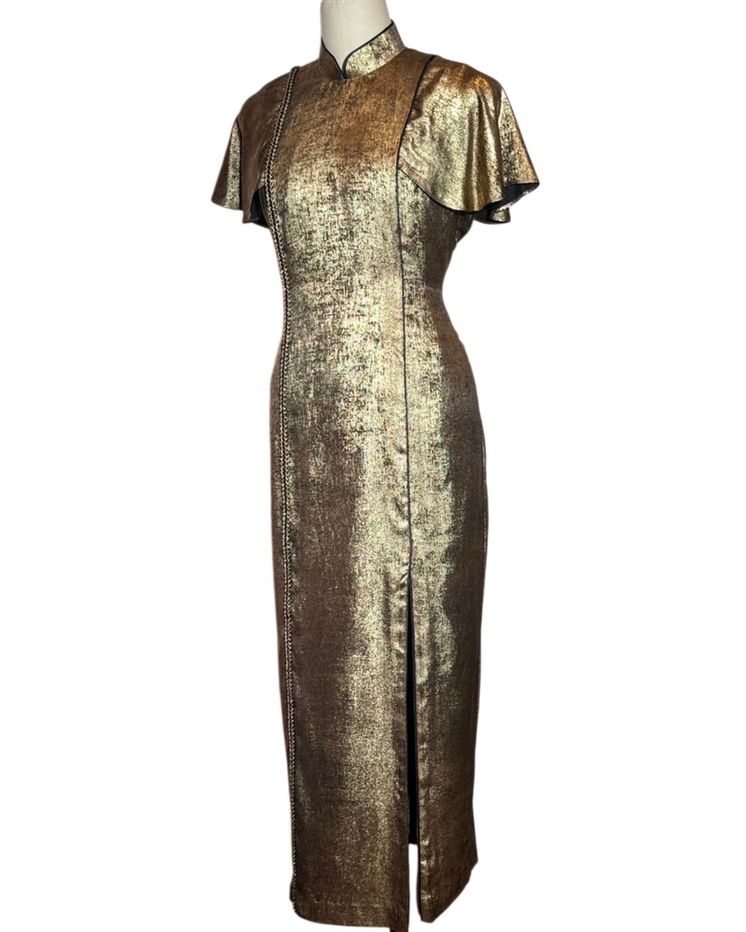 Gold Modern Cheongsam