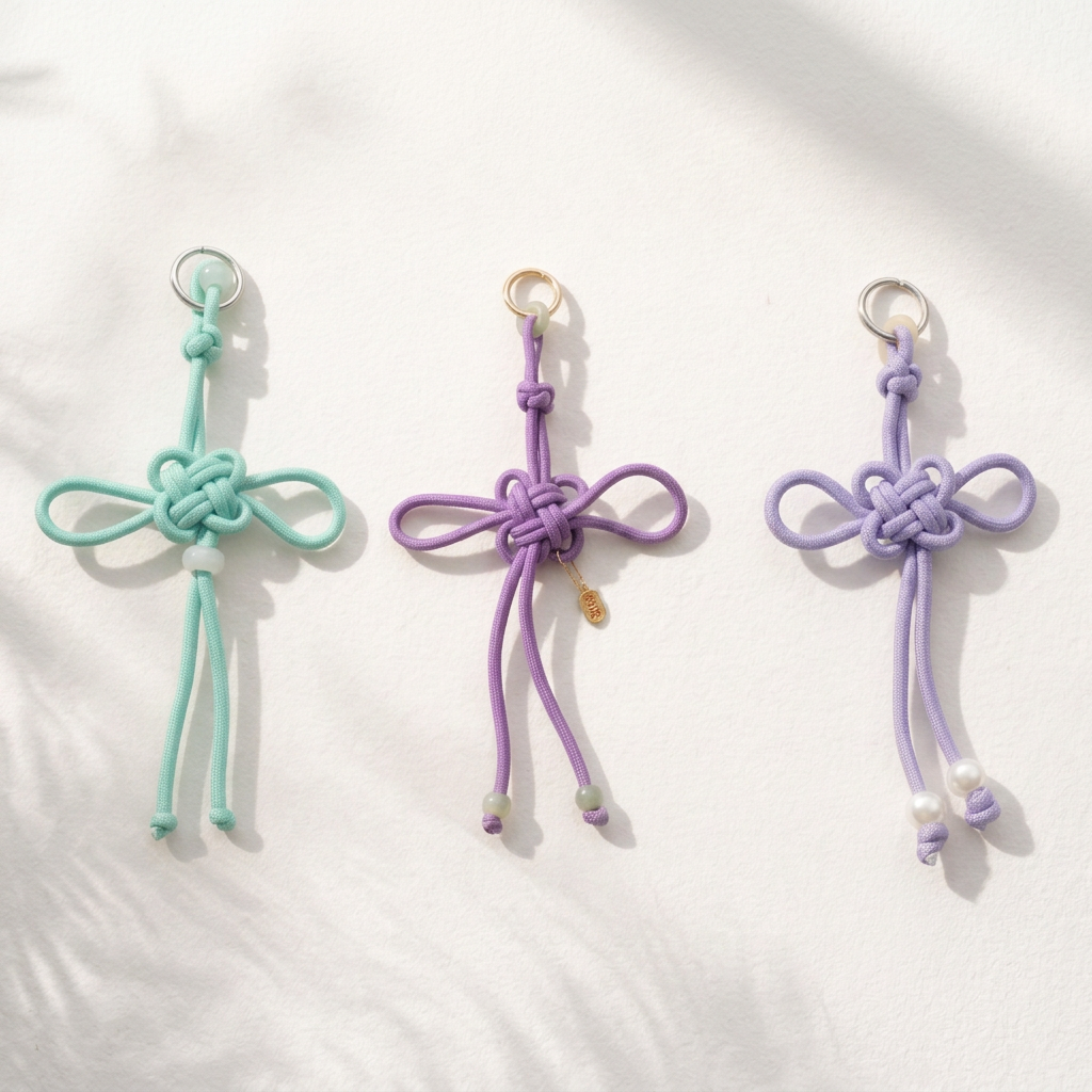 Chinese Knot Bag Charm Workshop